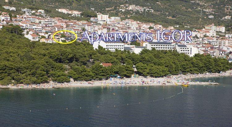 Apartmani Igor Makarska Eksteriør bilde
